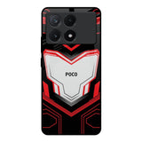Quantum Suit Poco X6 Pro 5G Glass Back Cover Online