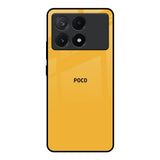 Fluorescent Yellow Poco X6 Pro 5G Glass Back Cover Online
