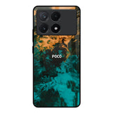 Watercolor Wave Poco X6 Pro 5G Glass Back Cover Online