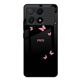 Fly Butterfly Poco X6 Pro 5G Glass Back Cover Online