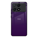 Dark Purple Poco X6 Pro 5G Glass Back Cover Online
