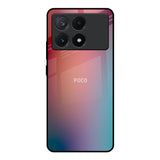 Dusty Multi Gradient Poco X6 Pro 5G Glass Back Cover Online