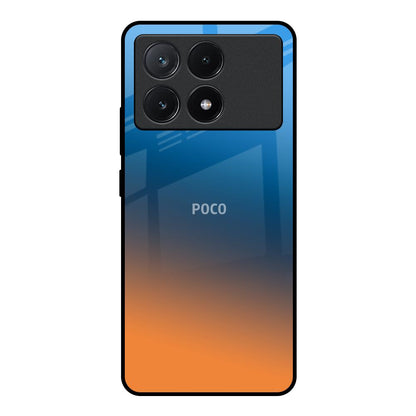 Sunset Of Ocean Poco X6 Pro 5G Glass Back Cover Online