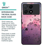 Space Doodles Glass Case for Poco X6 Pro 5G
