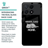 Weekend Plans Glass Case for Poco X6 Pro 5G