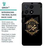 Islamic Calligraphy Glass Case for Poco X6 Pro 5G