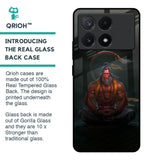 Lord Hanuman Animated Glass Case for Poco X6 Pro 5G