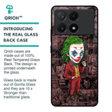 Joker Cartoon Glass Case for Poco X6 Pro 5G