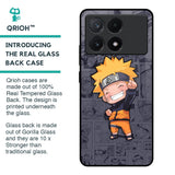 Orange Chubby Glass Case for Poco X6 Pro 5G