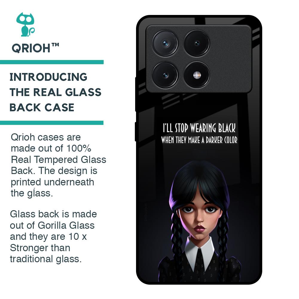 Aesthetic Digital Art Glass Case for Poco X6 Pro 5G