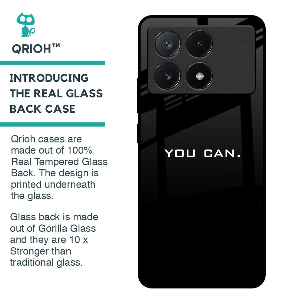 You Can Glass Case for Poco X6 Pro 5G