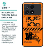 Anti Social Club Glass Case for Poco X6 Pro 5G