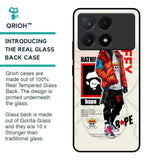 Bape Luffy Glass Case for Poco X6 Pro 5G
