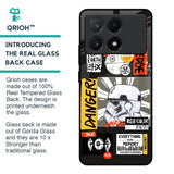 Galaxy Edge Glass Case for Poco X6 Pro 5G