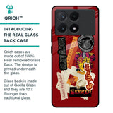Gryffindor Glass Case for Poco X6 Pro 5G