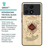 Magical Map Glass Case for Poco X6 Pro 5G