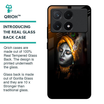 Ombre Krishna Glass Case for Poco X6 Pro 5G