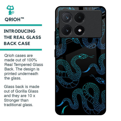 Serpentine Glass Case for Poco X6 Pro 5G