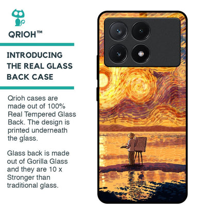 Sunset Vincent Glass Case for Poco X6 Pro 5G