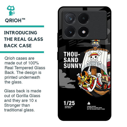 Thousand Sunny Glass Case for Poco X6 Pro 5G