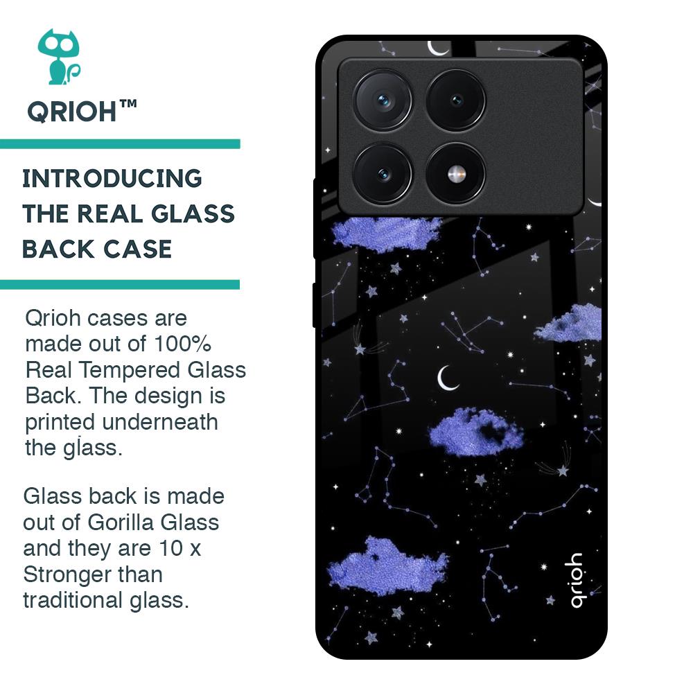 Constellations Glass Case for Poco X6 Pro 5G