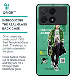 Zoro Bape Glass Case for Poco X6 Pro 5G