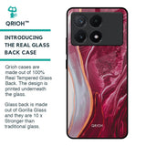 Crimson Ruby Glass Case for Poco X6 Pro 5G