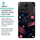 Galaxy In Dream Glass Case For Poco X6 Pro 5G
