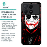 Life In Dark Glass Case For Poco X6 Pro 5G