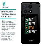 Daily Routine Glass Case for Poco X6 Pro 5G