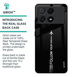Follow Your Dreams Glass Case for Poco X6 Pro 5G