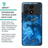 Gold Sprinkle Glass Case for Poco X6 Pro 5G