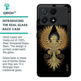 Mythical Phoenix Art Glass Case for Poco X6 Pro 5G