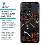 Vector Art Glass Case for Poco X6 Pro 5G