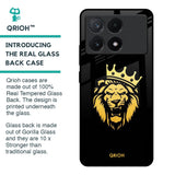 Lion The King Glass Case for Poco X6 Pro 5G