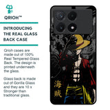 Dark Luffy Glass Case for Poco X6 Pro 5G