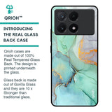 Green Marble Glass Case for Poco X6 Pro 5G
