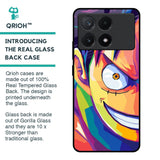 Monkey Wpap Pop Art Glass Case for Poco X6 Pro 5G