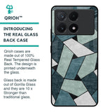 Abstact Tiles Glass Case for Poco X6 Pro 5G