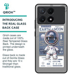 Space Flight Pass Glass Case for Poco X6 Pro 5G