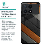 Tri Color Wood Glass Case for Poco X6 Pro 5G
