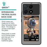Space Ticket Glass Case for Poco X6 Pro 5G