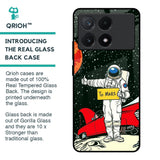 Astronaut on Mars Glass Case for Poco X6 Pro 5G