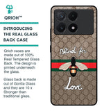 Blind For Love Glass Case for Poco X6 Pro 5G