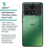 Green Grunge Texture Glass Case for Poco X6 Pro 5G
