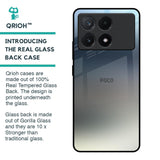 Tricolor Ombre Glass Case for Poco X6 Pro 5G
