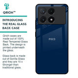 Royal Navy Glass Case for Poco X6 Pro 5G