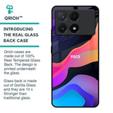 Colorful Fluid Glass Case for Poco X6 Pro 5G