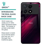 Razor Black Glass Case for Poco X6 Pro 5G