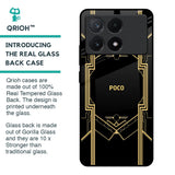 Sacred Logo Glass Case for Poco X6 Pro 5G